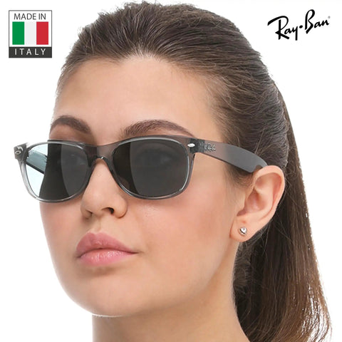 Unisex Square Shape Polarized Sunglasses With Dark Blue Lens For Men And Women, worn on woman, modern frame, UV protection