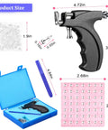 All In One Ear Piercing Kit With Gun Stainless Steel 36 Pairs Studs 98 Earrings 22 Nose Studs For Ear Nose Navel Piercing Pro Grade