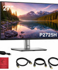 27 Inch Full HD IPS Monitor With USB 3.0 Upstream, DisplayPort and HDMI Cables, Ultra Thin Bezel, showing landscape image