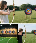 Backyard Friendly 20 Inch Round Archery Target For Outdoor Practice Lightweight High Density EVA Block With A Single Sided Print