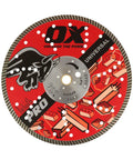 12 Inch Universal Dry And Wet Diamond Blade For Concrete Saw With Turbo Segments For Beefy Quick Cuts Through Concrete Granite Stone Tile And Metal Pro Grade Performance 20mm To 1 Inch Bore