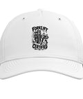 Funny Operator Hat For Warehouse Pros Adjustable White Baseball Cap With Hilarious Warehouse Scene Graphic Perfect Gift For Forklift Drivers Logistics Teams And Warehouse Crew