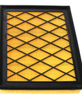 Performance Air Filter Panel With Urethane Gasket For High Flow And Low Restriction, Adhesive Pocket-Pleat Design