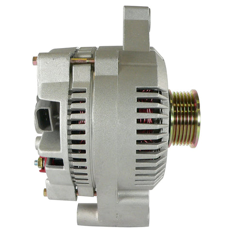 Side view of Ride Ready 130 Amp 12V Alternator Replacement For Ford Bronco 1993 And E Series Vans 1992 1996 Econoline E 150 Club Wagon
