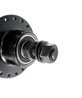 Close-up of 36 Hole Front Hub 135mm QR Aluminum Disc With Sealed Bearings Built For Fat Tire 20x4.0 Or 26x4.0 E-Bikes And Retro Mountain Bikes