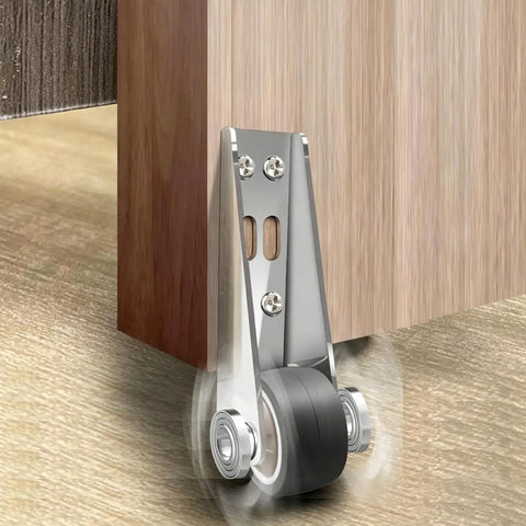 Heavy Duty Door Caster Wheels For Drooping Doors With Quiet Bearings And Multi Mount Support Tool Free Quick Install Rolling