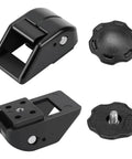 SpeedFlex Compatible Football Helmet Chin Strap Stabilizer Kit With Thumb Screws And Cam Loc Housings For Youth And Adult Helmets