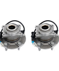 Rear Wheel Hub Bearing Assembly Set Of 2 For 2005 2006 Chevy Equinox 4 Wheel ABS And 2002 2007 Saturn Vue 4 Wheel ABS And 2006 Pontiac Torrent