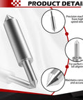 Dead On Router Bit Template Guide Base Plate Centering Tool Built For Exact Alignment On Quarter And Half Inch Collets Heavy Duty Hss Design delivering precise steel router bit alignment.