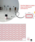 Snatch This Pack Of Twelve Leakproof 2Ml Clear Borosilicate Glass Vials Featuring Tight Screw Threads And Secure Plastic Stopper Caps Ideal For Secure Storage Portable Testing Or Smooth Custom Blending Runs Delivering Consistent Results with labels for easy identification.