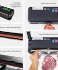 Vacuum Sealer Machine CPVS 290R Heavy Duty For Liquid Bags And Safe Food Storage sealing meat with automatic controls