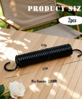 Heavy Duty Recliner Chair Tension Springs For Smooth Replacement Fix Your Creaky Couch With Rust Resistant Galvanized Steel Parts, size 0.8in x 4.8in.