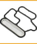 Auto Solenoid Gasket Spool Valve Filter Screen For Honda Accord 2008 2009 2010 2011 2012 Easy Install Black Replacement