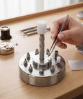 9 Sizes Stainless Steel Watch Hand Press Tool With Non Slip Handle And Stable Base Platform For Repair Work Precision Watch Hand Setter