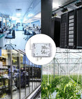 GS1 AETH1RS Ethernet And WiFi Temperature Humidity And Illumination Sensor with data logger in labs, server rooms, and greenhouses