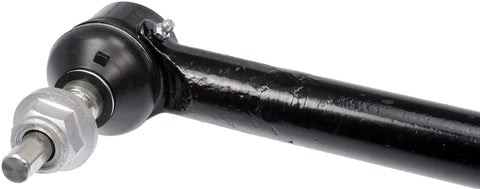 Direct Fit Steering Drag Link Replacement For Cars And SUVs Built Beefy For Real Precision Engineered OE Geometry Rock Solid Steel Build Easy Install Reliable Steering Link For Safe Smooth Handling black steel drag link with ball joint end