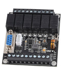 Top view of DC24V PLC Controller Kit with Relay Output for Industrial Automation FX1N 14MR Module"}