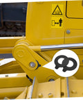 Two Piece Excavator Shim Kit With Round Rubber Washers For Noise Dampening And Shock Absorber Pads, Designed For Heavy Duty Machinery, Ideal Boom Bushing Replacement, Vibration Reduction, And Prolonged Equipment Life on excavator arm