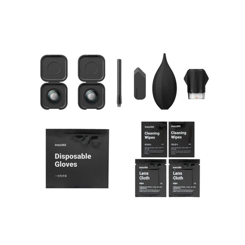 Double Lens Replacement Kit For X5 360 Camera On The Go Lens Swap Easy Replaceable Lenses To Shield Your Gear From Damage