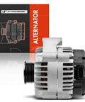 Drop In Replacement 12V 105A Alternator For GM Trucks And SUVs Direct Fit With 6 Groove Pulley And 4 Pins Fits Chevrolet Silverado