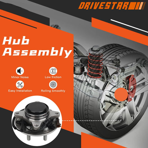 Front Wheel Bearing And Hub Assembly For 2018 2019 2020 Ford F150 Expedition And Lincoln Navigator RWD 6 Lug Low Runout ABS Sensor