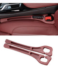 Upgrade Your Ride With This Super Cool Seat Gap Filler Plug For Mercedes T Modell Kombi 2009 To 2016, red PU material, fits snugly between seats.