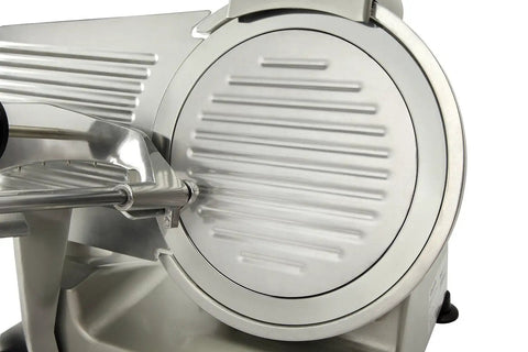 Knockout 240 Watt 10 Inch Electric Deli Slicer For Home Base Or Shop Slice Steak Cheese Peppers Flawless Zero Rust Chrome Blade Secure 24v Twin Light Toggle Straight Fire Kitchen Tool