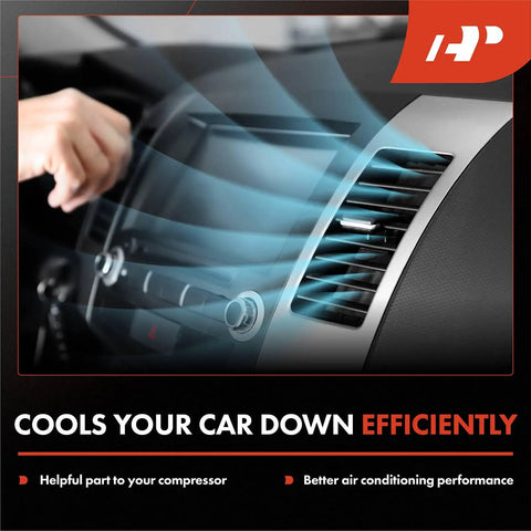 No Sweat AC Expansion Valve Straight Swap Direct Fit For Hyundai Ioniq And Kia Niro EV 2017 To 2020 cooling air through dashboard vents.