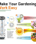 Aeroponic Tower Garden System For Indoor And Outdoor Growing Soilless Kit Made For Lettuce Herbs Vegetables And More Diagram