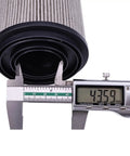 Top Tier Coolant Cartridge Filter Replacement For Detroit Dd13 Dd15 Dd16 And Western Star 6900 Engines showcasing inner diameter measurement at 43.59 mm.