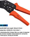 Dupont Crimping Tool Kit With 600 Pieces Of 2.54mm Dupont Connectors SN 28B Ratcheting Wire Crimper Plier AWG 28 To 18