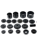 23 Piece Front Wheel Drive Bearing Adapters Puller Press Kit With Steel Adapters And Heavy Duty Case, On Vehicle Replacement
