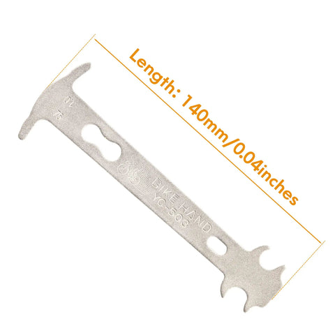 Chain Wear Checker Tool For 7 To 12 Speed Chains, Quick Indicator Of 0.75 Percent Or 1 Percent Stretch, 140mm length.