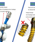 Comparison of detachable and fixed hose designs from Ultimate 22-Piece All-In-One Pro-Grade Air Compressor Accessories Kit