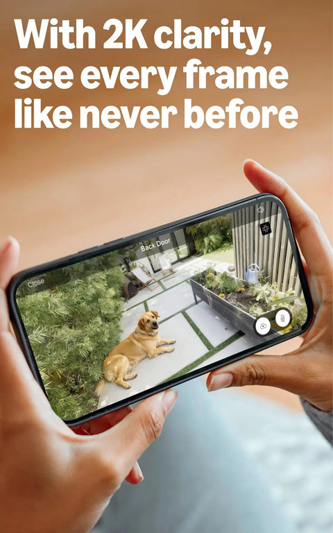 Ditch The Cords Hassle Free Solar Smart Security Camera With True 2K Video Feed And Sync Hub Included For Bulletproof Home Protection Smooth Weather Resistant Build Keeps Juice Flowing Nonstop on smartphone display.
