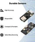 MP3 Decoder Music Player Module For Arduino And ESP32 Tiny 47mm By 24mm Board With Built In Audio Amplifier And USB Power Supports Up To 32GB TF Cards And USB Drives Easy Plug Voice Broadcast For DIY Projects And Voice Prompts, compact PCB