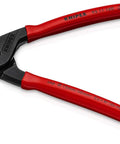 StepCut Cable Shears 6.25-Inch For Cutting Multi-Core Copper And Aluminum Wires, red-handled tool on white background