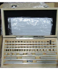 83 Piece Block Gauge Set From 1.005 To 100 Millimeter Caliper Inspection Blocks with Grade 0 and Grade 1 in wooden case