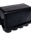 Four Light Pool Spa Junction Box In Black with Easy Install Platform Design Handles Multiple Conduit Sizes