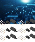 Cold Pressed RC Connector Kit With 3 Pin ABS Brass Housing Built Tough Easy Installation High Performance For Model Aircraft