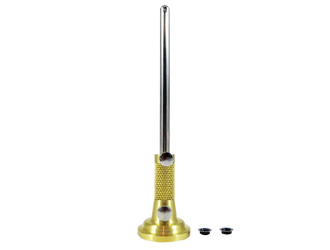 Rock Solid Brass Wheel Marking Cutting Gauge For Woodworking Pros Draw Spot On Lines With Knurled Micro Adjuster And Two Spare Round Cutters For Perfect Fit Projects
