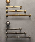 Vintage Antique Bronze Cabinet Handles And Drawer Pulls For Kitchen Cupboards, Retro Style Knobs For Doors And Furniture