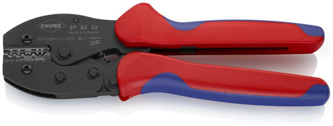 PreciForce Non Insulated Crimping Pliers For AWG 20 To 7 And 0.5 To 10 Mm2 Terminals Tubes And Lugs Four Position Crimp