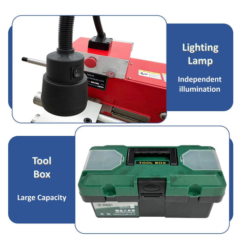 Dual Spindle Brake Drum And Disc Lathe For Small And Medium Vehicles, Pro Grade Repair Machine With Bidirectional Automatic Cutting, 1.1KW, 110V, Adjustable RPM Options 30, 52 And 85, Hub Plate Repair Tool