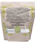 Back view of 43 Assorted Vegetable And Herb Seed Packets Stash With Over 10,000 Seeds Includes Mylar Storage Bag For Easy Long Term Seed Storage Deluxe Heirloom Non GMO Collection High Germination In 7 To 14 Days Backyard Gardener Starter Kit package with care instructions and a choking hazard warning.