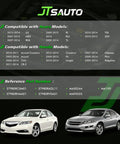 Image showing compatibility list for Mass Air Flow Sensor MAF For Honda Civic, Accord, Odyssey, Pilot, MDX, RDX, TL, RL And More.