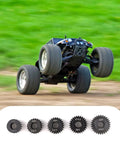 RC car with Power Packed 48DP Pinion Gear Set For 1 To 10 RC Cars Five Hardened Steel Gears 20T 22T 24T 26T 28T With 5mm Holes And M4 Screws