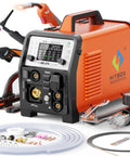 Multifunctional Welder Plasma Cutter Combo With 200A 220V Inverter And Aluminum Pulse MIG TIG Stick Gas And Flux Core MIG HF TIG 40A