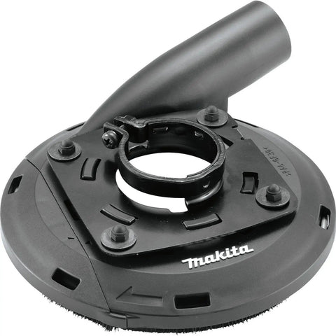 7 Inch Dust Extraction Surface Grinding Shroud With Soft Brushes And Four Spring Suspension Keeps It Flush During Use Removable Edge Piece
