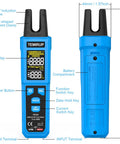 Digital Clamp Meter With U Shaped Jaw For AC And DC Current And Voltage Auto Range 4000 Counts Large Backlit LCD display